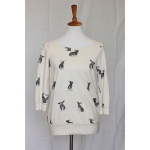 Truly Madly Deeply Rabbit Sweater